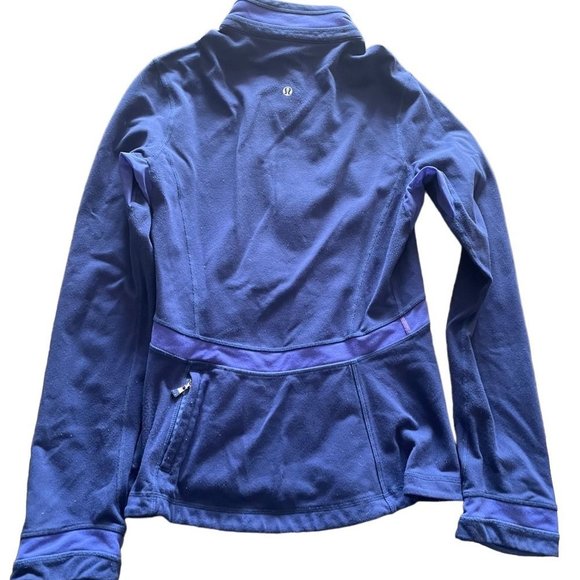 Lululemon Full Zip Jacket  *Purple/Blue* Size 6 - Picture 5 of 7